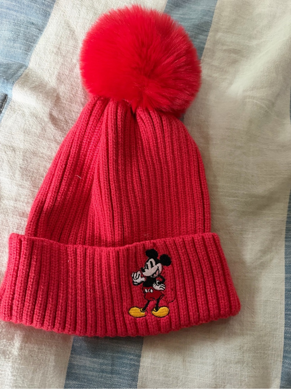 Disney Beanie with Embroidered Mickey